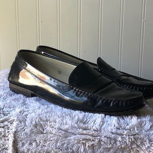 Women’s TOD’S Black Patent Leather Loafer Size 10